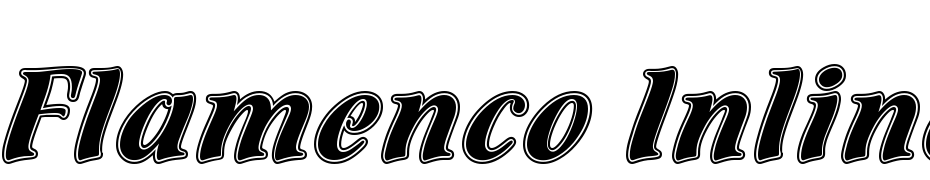 Flamenco Inline LET Plain:1.0 cкачати шрифт безкоштовно